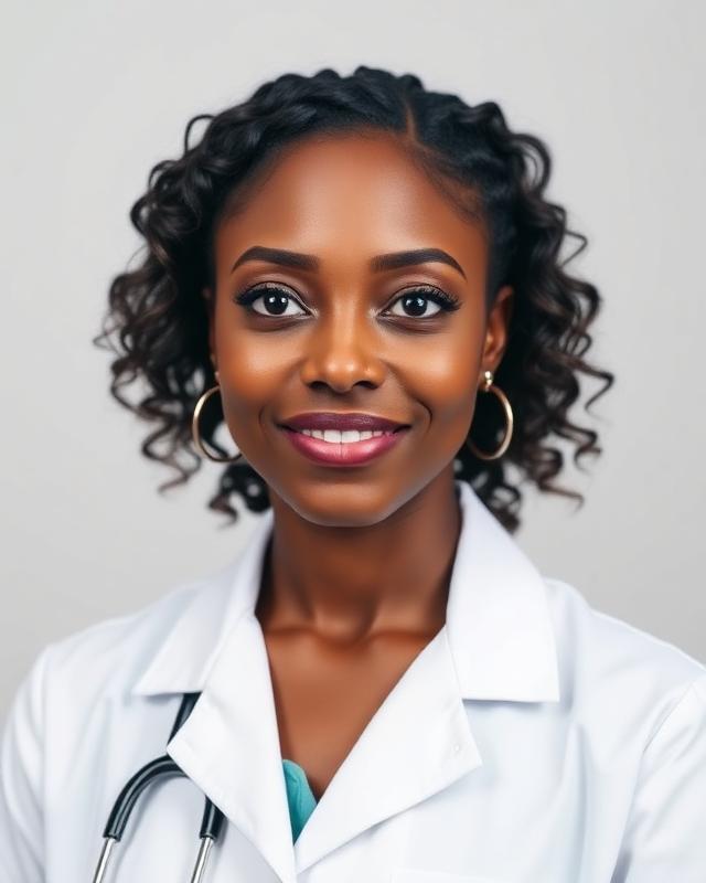 Portrait of Dr. Amara Okonkwo